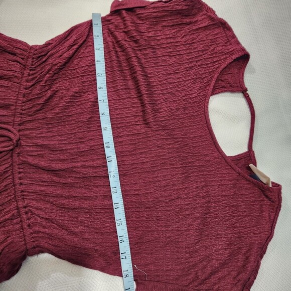 Universal thread jumpsuit Size Medium Burgundy with Pockets NEW - Picture 8 of 15
